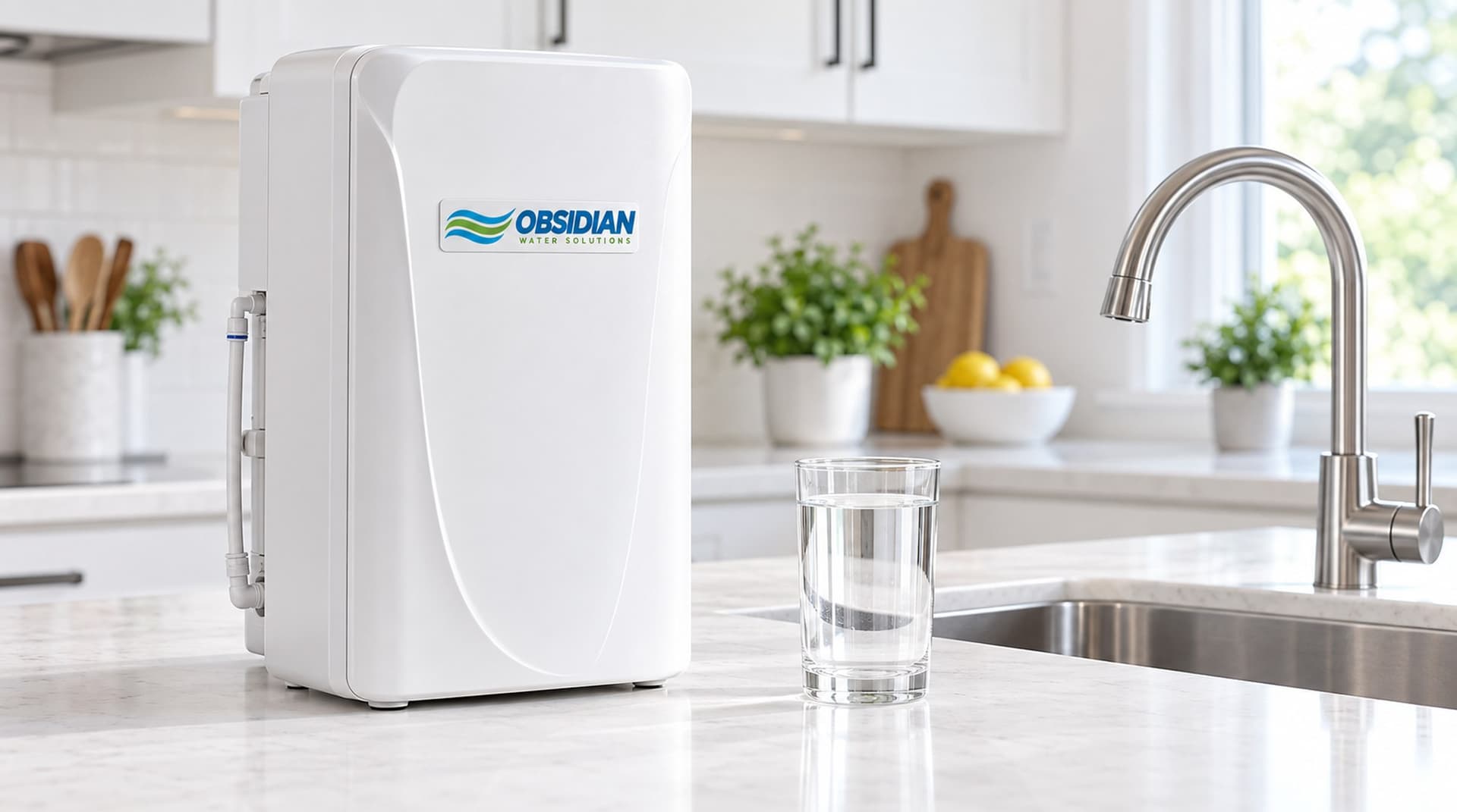 Tankless reverse osmosis drinking water system by Obsidian Water Solutions