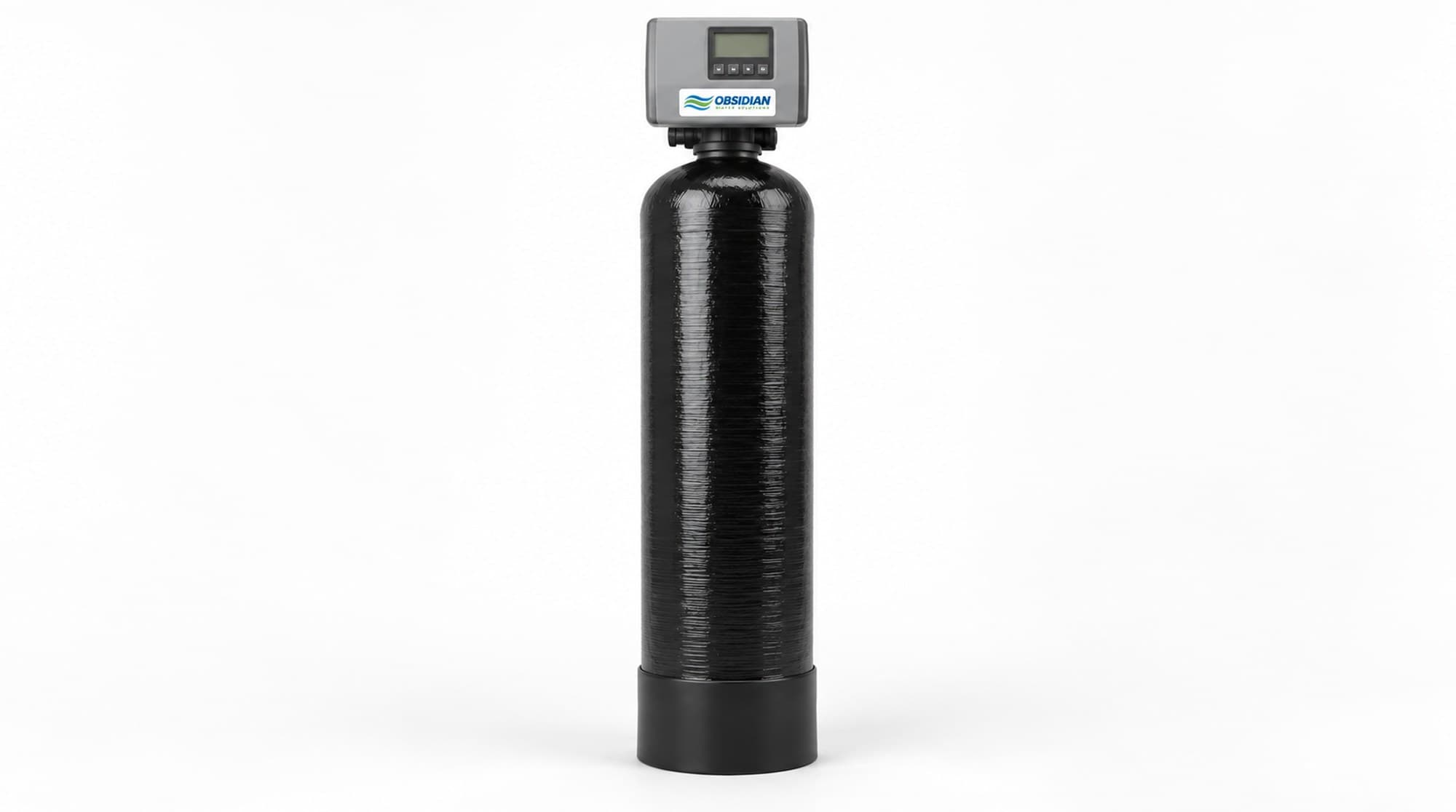 Professional-grade whole house water filtration tanks installed by Obsidian Water Solutions